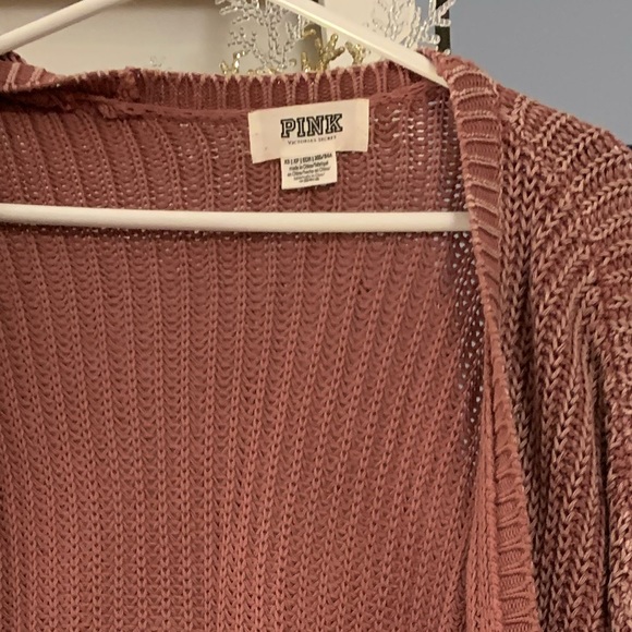 Pink drop sleeve cardigan - Picture 4 of 4